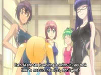 Hentai class president got her dick erect in front of her classmates